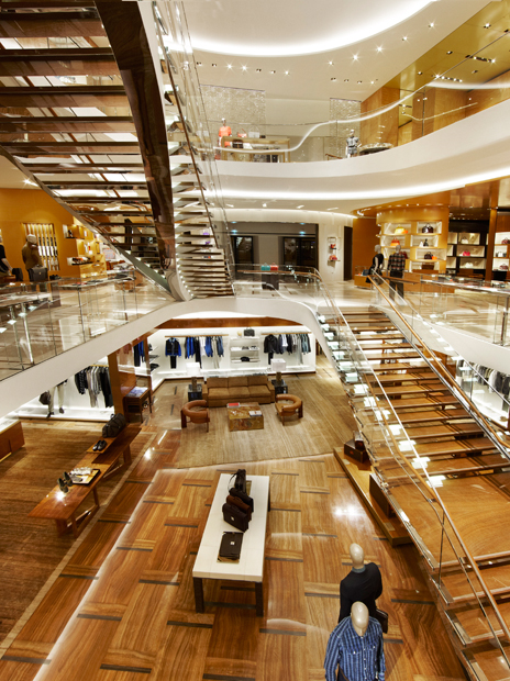 Louis Vuitton Clothing Store in Rome Editorial Image - Image of interior,  center: 29191120