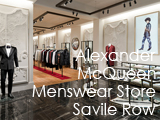 Culture Divine - Alexander McQueen Menswear Store Savile Row, Menswear Flagship Store - Mayfair