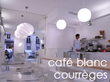 Culture Divine - caf blanc courrges, Coffee Shop - 8e Arrondissement